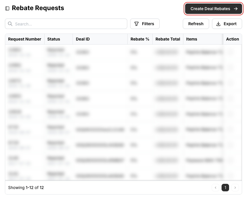 Rebate Requests